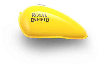 Royal Enfield Meteor Fireball Yellow Tank